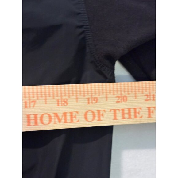 Athleta Womens Black Long Sleeve Drawstring Waist Tunic Top L - Picture 6 of 14